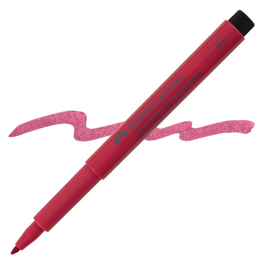 Faber Castell - Tekenstift Fcpittartistpen Indian Ink Color C 127 Karmijn Roze