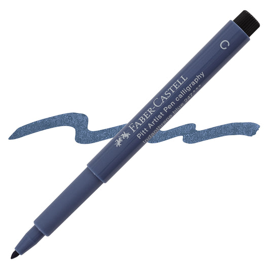 Faber Castell - Tekenstift Fcpittartistpen Indian Ink Color C 247 Indanthreen Blauw