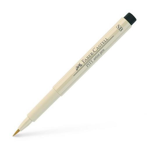Faber Castell - Tekenstift Fc Pitt Artist Pen Artist Pen Soft Brush 270 Warm Grijs I