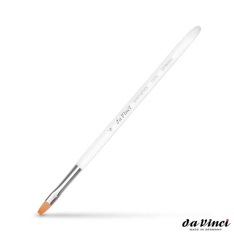 Da Vinci - Nova-Synthetics, Flat, Finest Golden Synthetic Fibre Nai rush