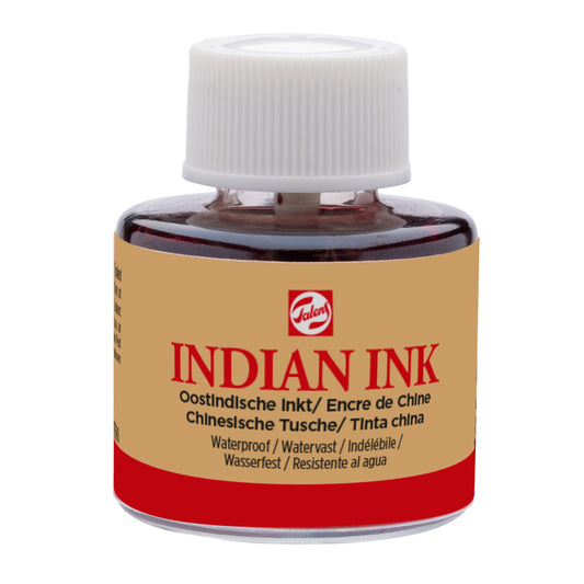 Talens - Oostindische Inkt Fles 11 Ml Zwart 700
