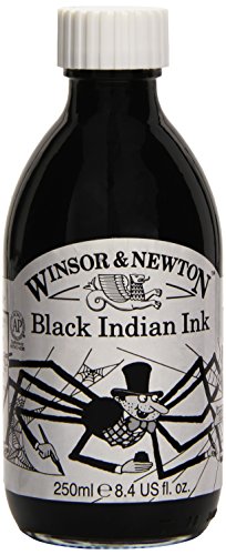 Winsor & Newton - Ink 250Ml Black Uv 1