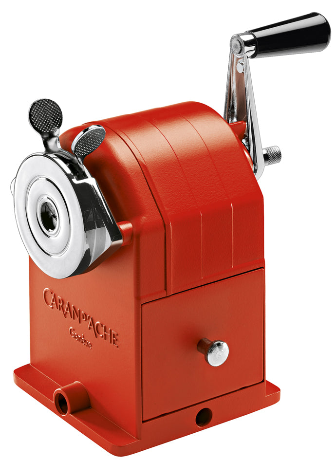 Caran D'Ache - Slijper Metaal Rood