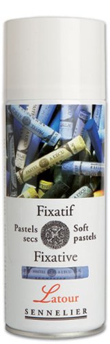 Sennelier - Additif Fixatif Latour A√©Rosol 400Ml