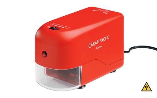 Caran D'Ache - Slijper Elektrisch Rood Uv 1