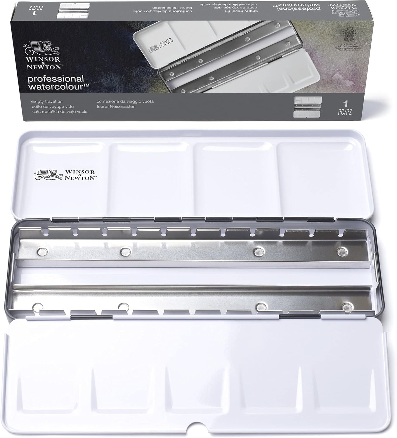 Winsor & Newton - Empty Metal Aquarel Box