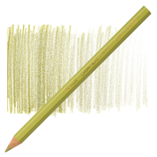 Caran D'Ache - Maxi Metallic Goud Uv 12