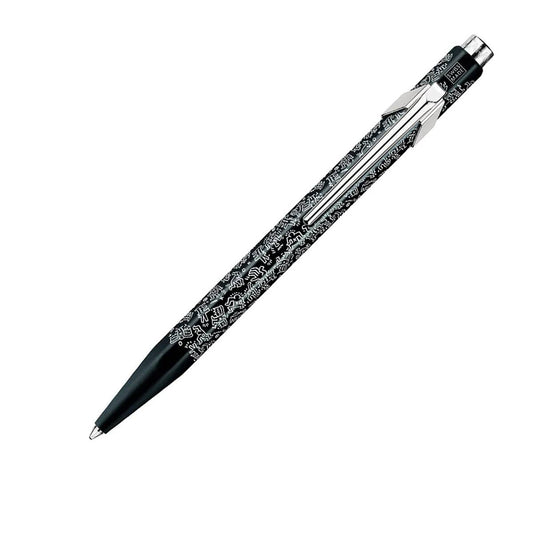 Caran D'Ache - Keith Haring Metal Ballpoint Pen Zwart