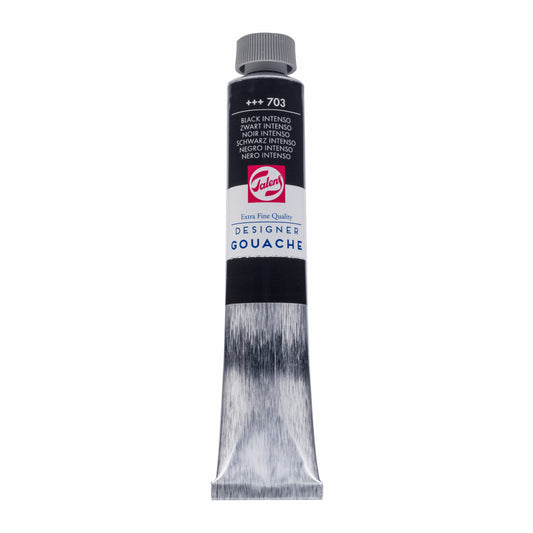 Talens - Gouache Extra Fine Black Intenso 60Ml