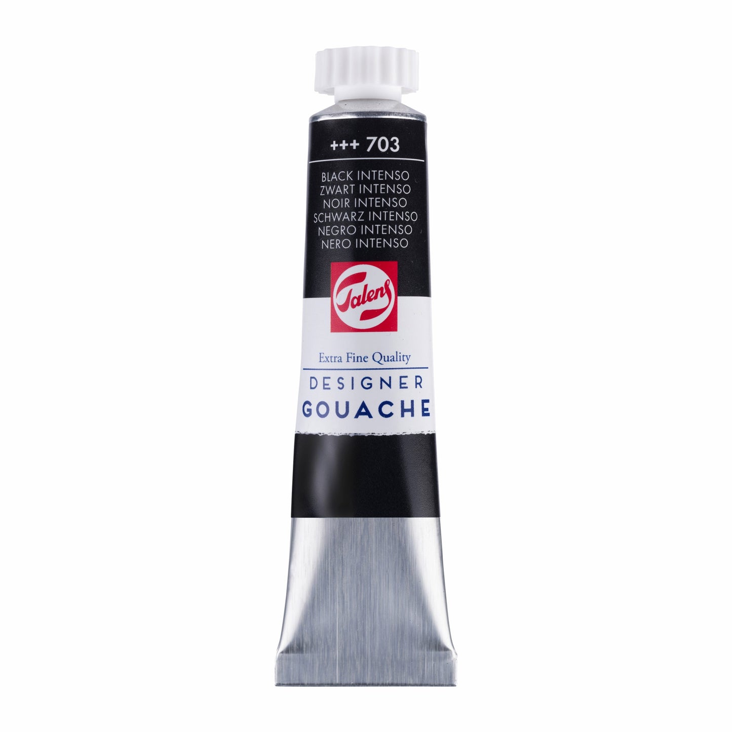 Talens - Gouache Extra Fine Quality Tube 20 Ml Zwart Intenso 703