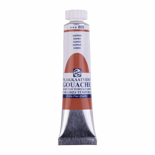 Talens - Gouache Extra Fine Quality Tube 20 Ml Koper 805