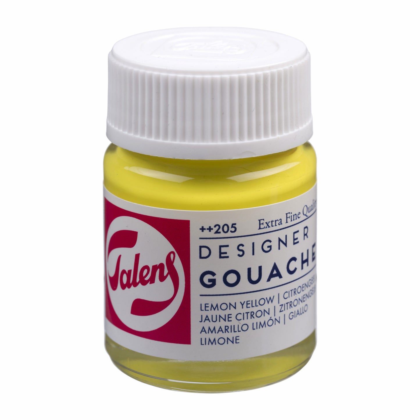 Talens - Gouache Extra Fine Quality Fles 16 Ml Citroengeel (Pri r) 205