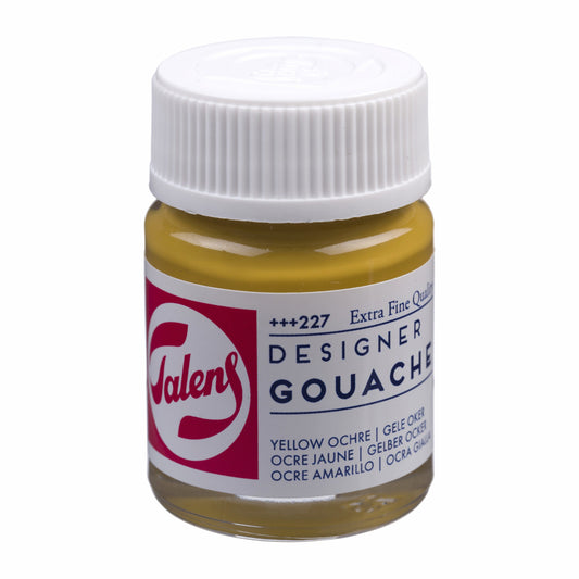 Talens - Gouache Extra Fine Quality Fles 16 Ml Gele Oker 227