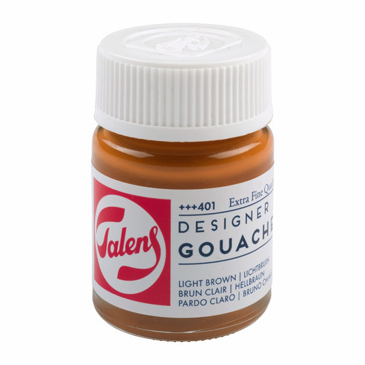 Talens - Gouache Extra Fine Quality Fles 16 Ml Lichtbruin 401