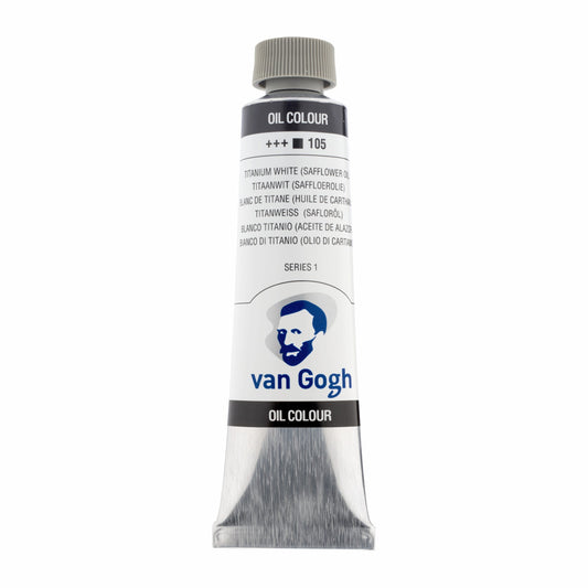 Van Gogh - Olieverf Tube 40 Ml Titaanwit (Saffloerolie) 105