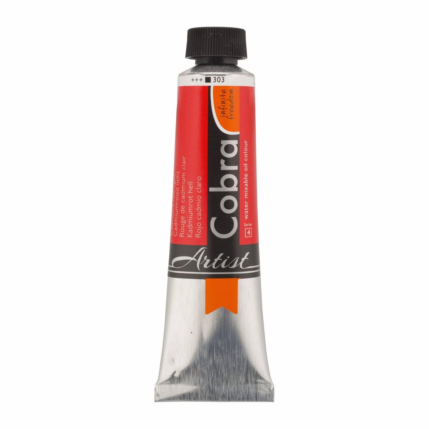 Cobra - Artist Olieverf Tube 40 Ml Cadmiumrood Licht 303