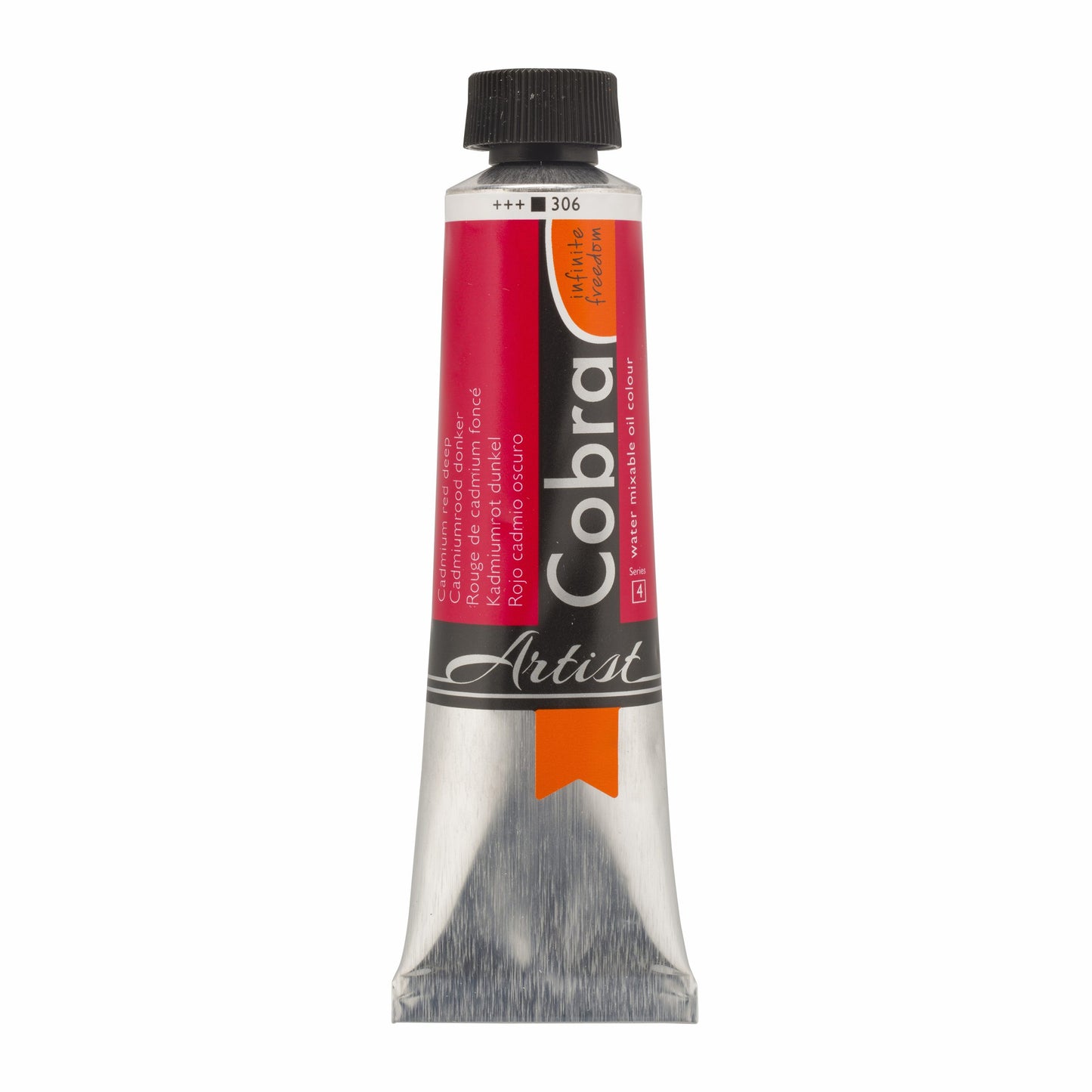 Cobra - Artist Olieverf Tube 40 Ml Cadmiumrood Donker 306