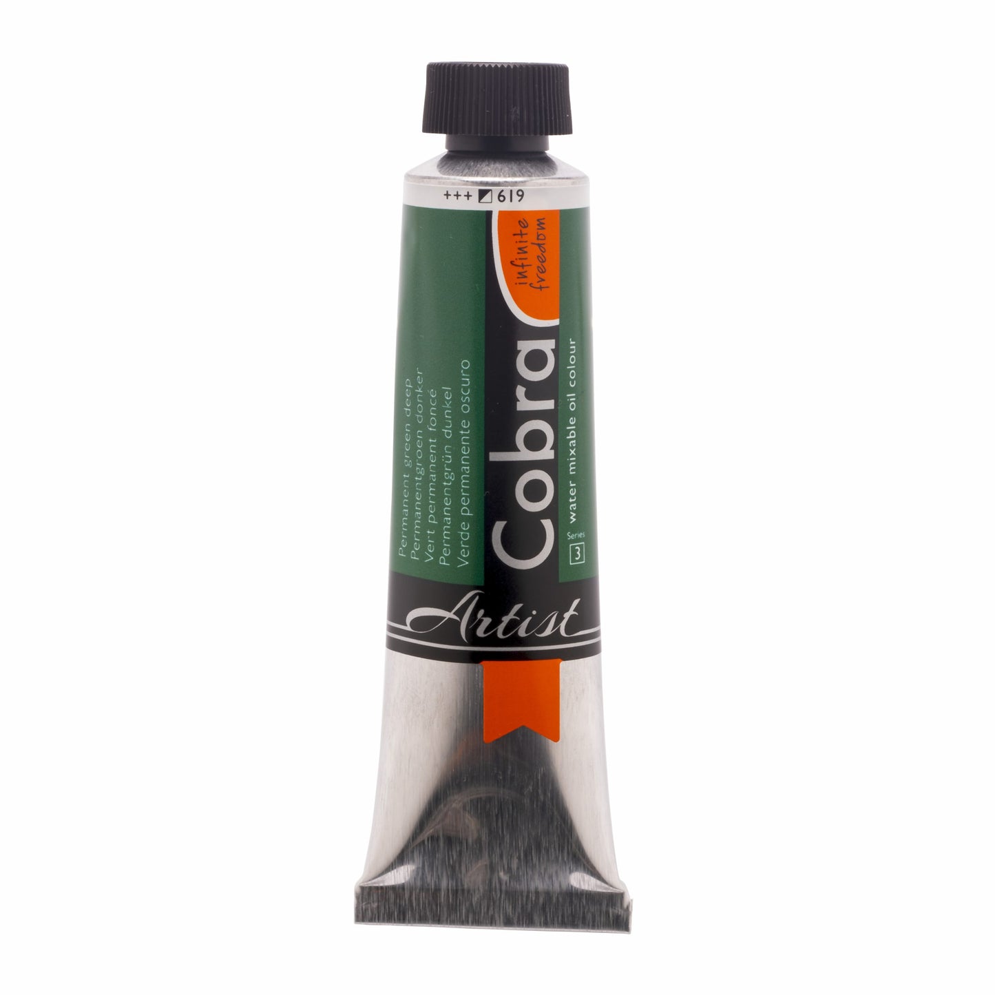 Cobra - Artist Olieverf Tube 40 Ml Permanentgroen Donker 619