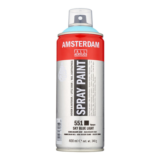 Amsterdam - Spraypaint 400 Ml Hemelsblauw Licht 551