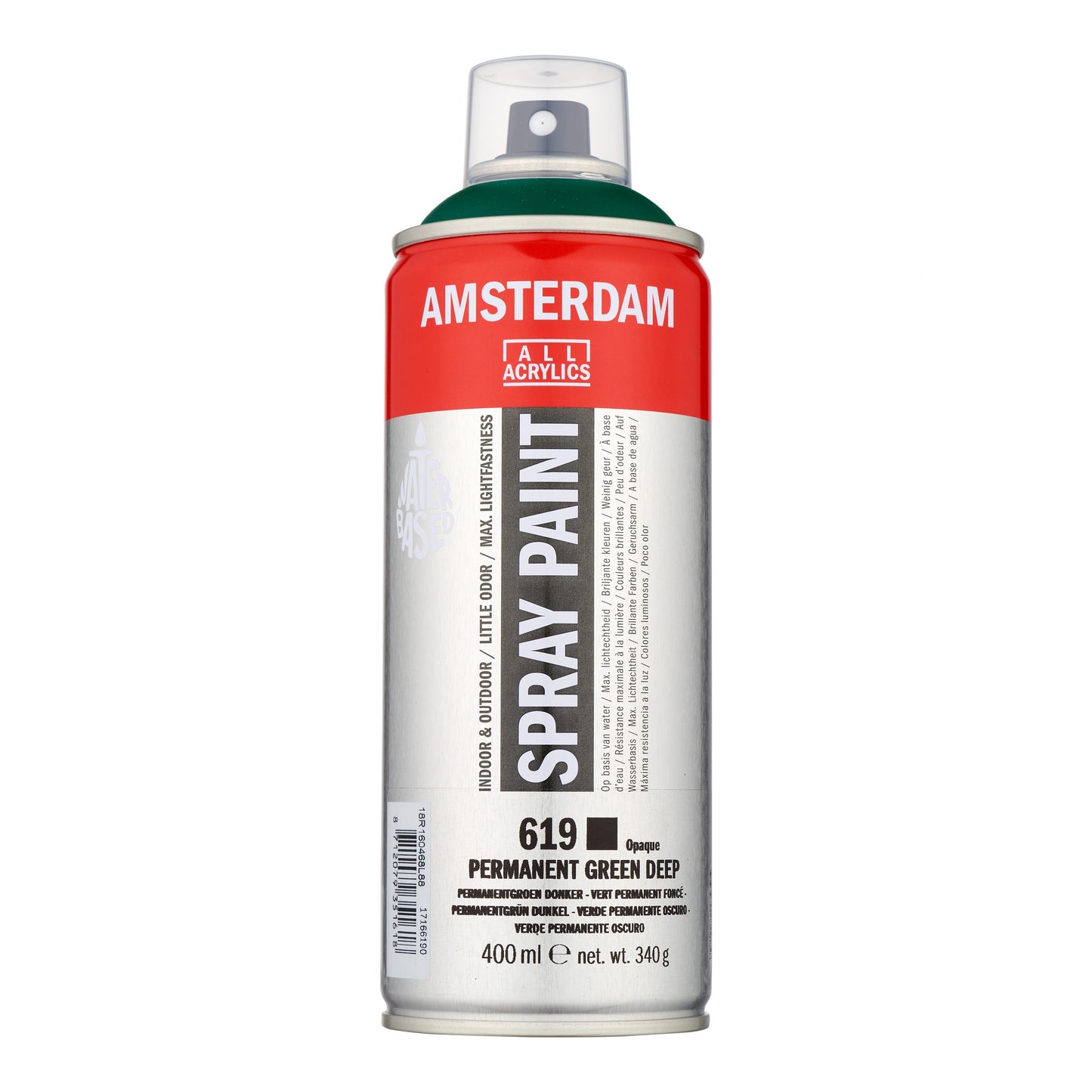 Amsterdam - Spraypaint 400 Ml Permanentgroen Donker 619