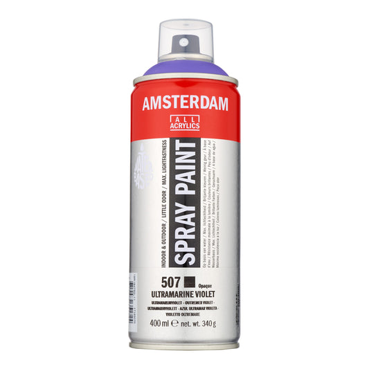 Amsterdam - Spraypaint 400 Ml Ultramarijnviolet 507