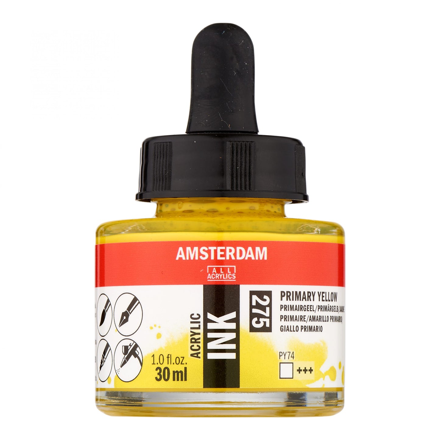 Amsterdam - Acrylinkt Fles 30 Ml Pri rgeel 275