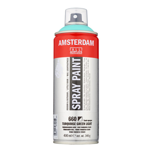Amsterdam - Aac Spray 400Ml Turkoois Lt