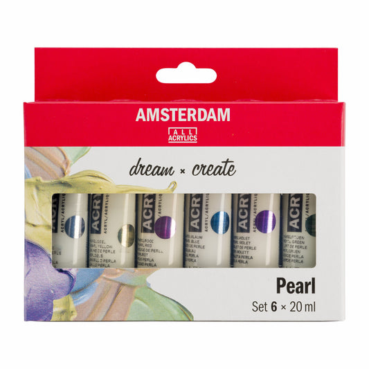 Amsterdam - Standard Series Acrylverf Parelmoer Set |¬†6¬†√Ó 20 Ml¬†