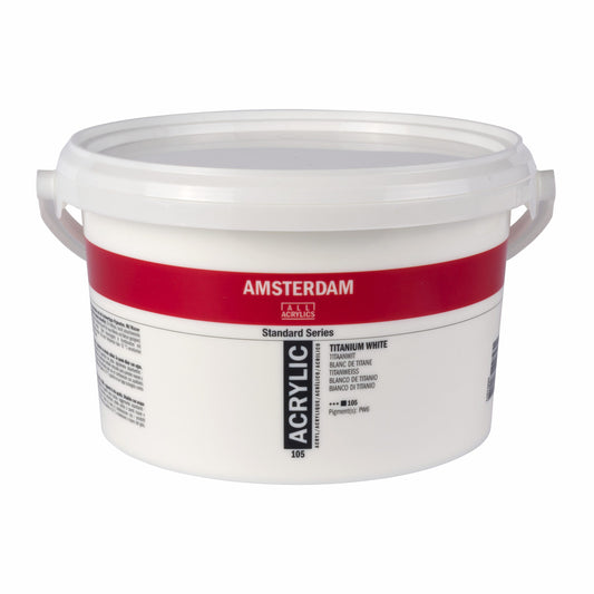 Amsterdam - Standard Series Acrylverf Emmer 2500 Ml Titaanwit 105