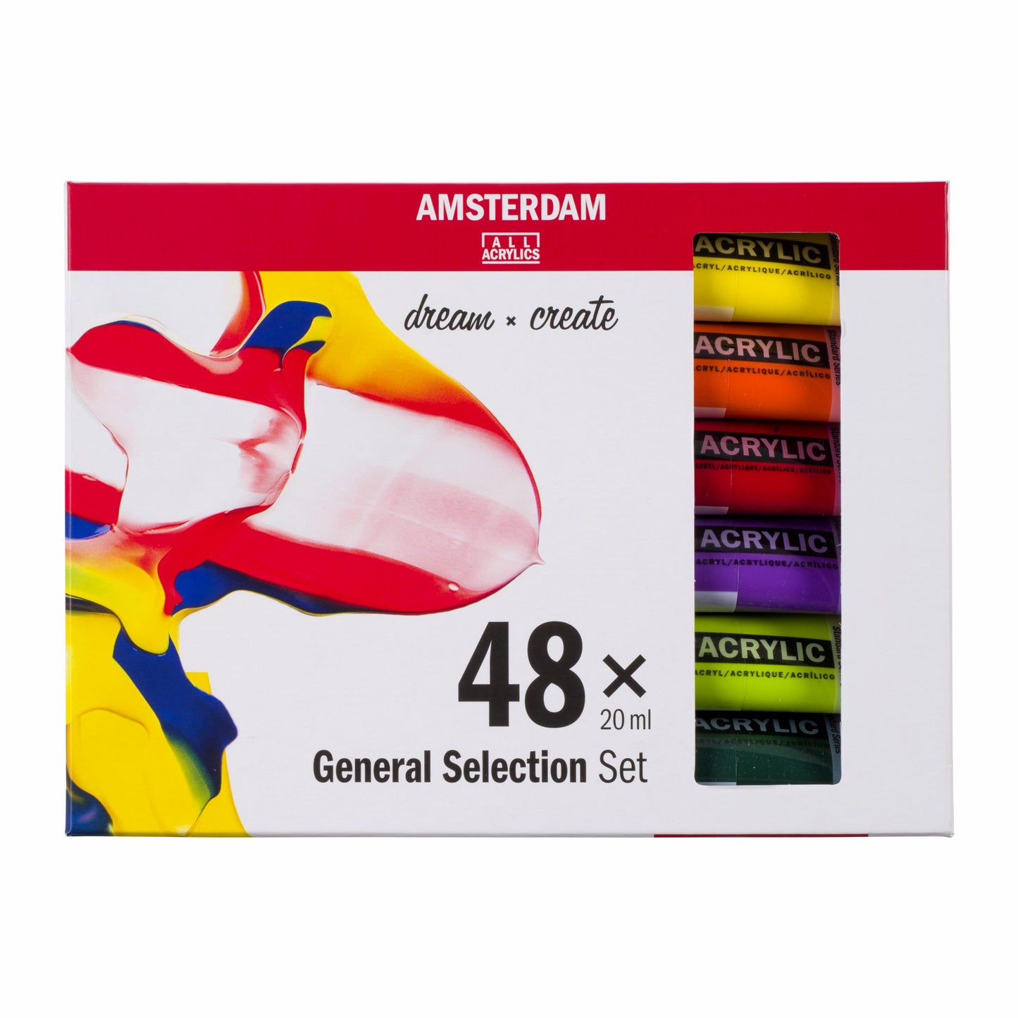 Amsterdam - Standard Series Acrylverf Algemene Selectie¬†Set¬†| 48¬†√Ó 20 Ml¬†