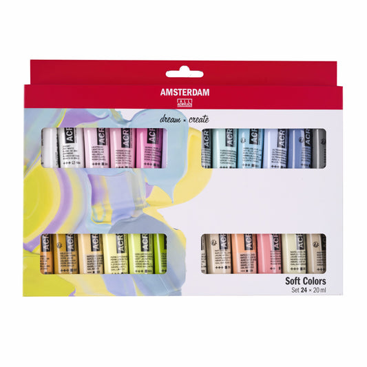 Amsterdam - Aac Sets 24X20Ml Zachte Kleuren