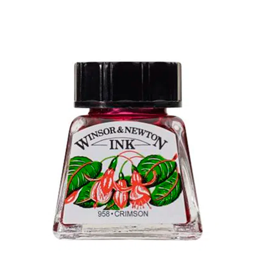 Winsor & Newton - Ink 14Ml Crimson Uv 6