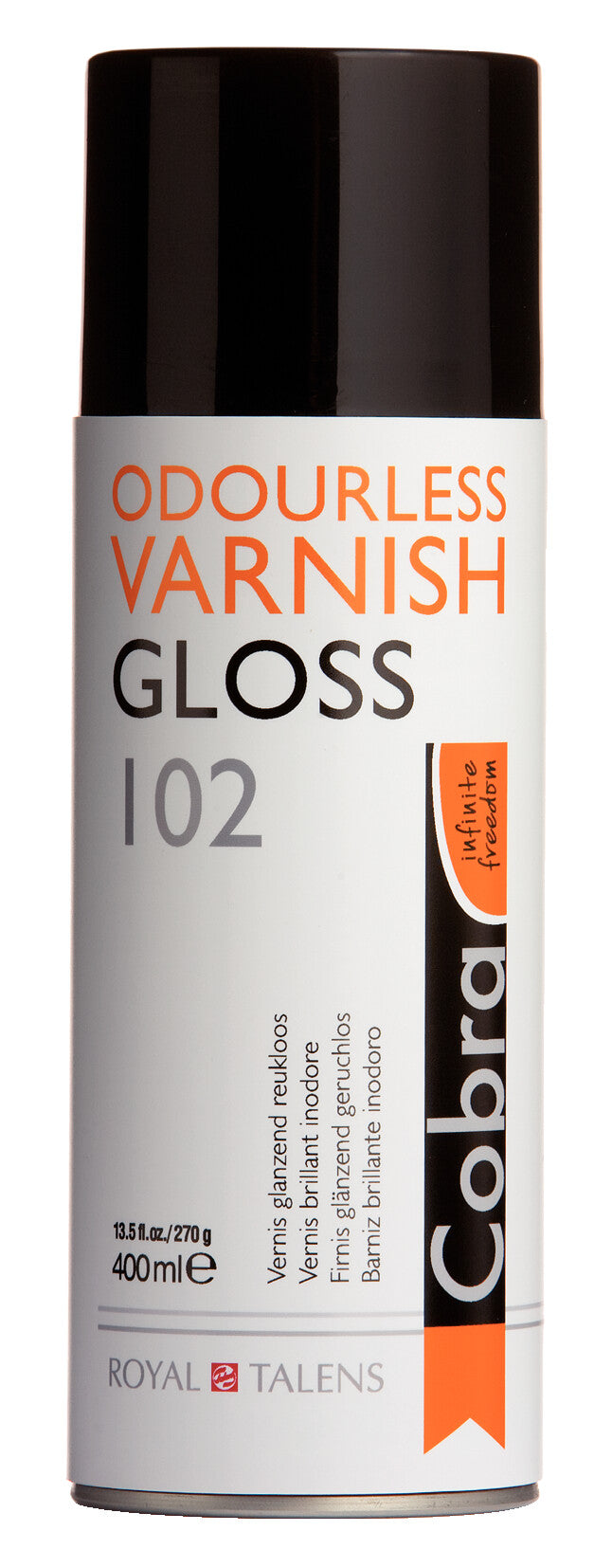Cobra - Vernis Glanzend 102 Spuitbus 400 Ml
