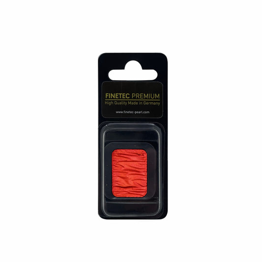 Finetec - Premium Parelmoer Aquarelverf Napje | Briljante Roest