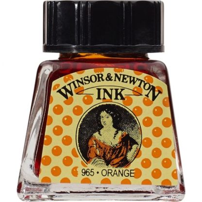 Winsor & Newton - Ink 14Ml Orange Uv 6