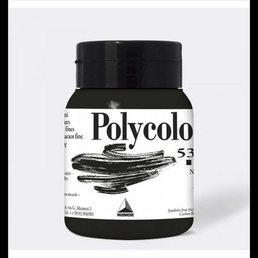 Maimeri - Polycolor 500Ml Black