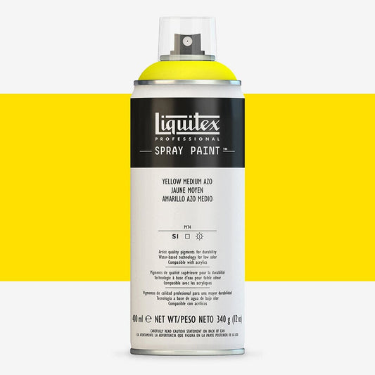 Liquitex - Pro Acrylic Spray Paint 400Ml Yl Md Azo Uv 3