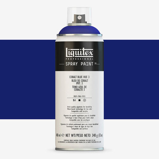 Liquitex - Pro Acrylic Spray Paint 400Ml Cob Blu H3 Uv 3