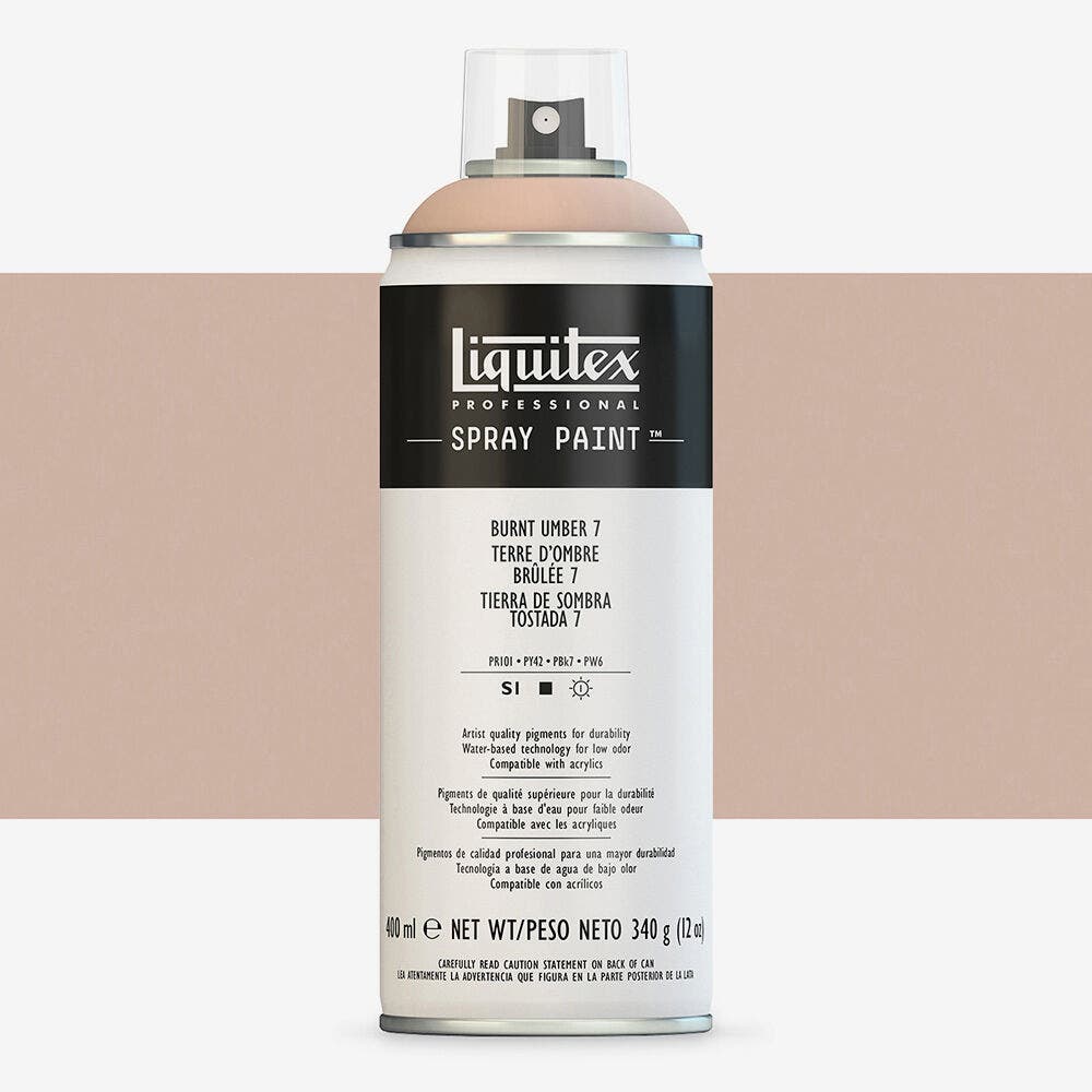 Liquitex - Pro Acrylic Spray Paint 400Ml Brnt Umbr 7 Uv 3