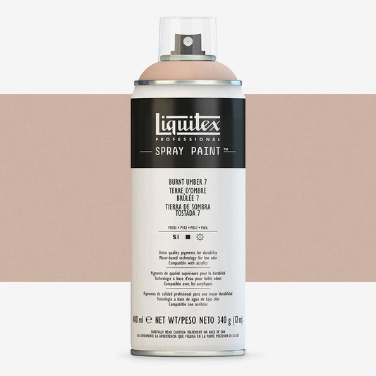 Liquitex - Pro Acrylic Spray Paint 400Ml Brnt Umbr 7 Uv 3