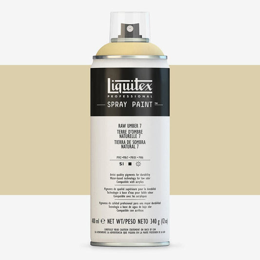Liquitex - Pro Acrylic Spray Paint 400Ml Raw Umbr 7 Uv 3