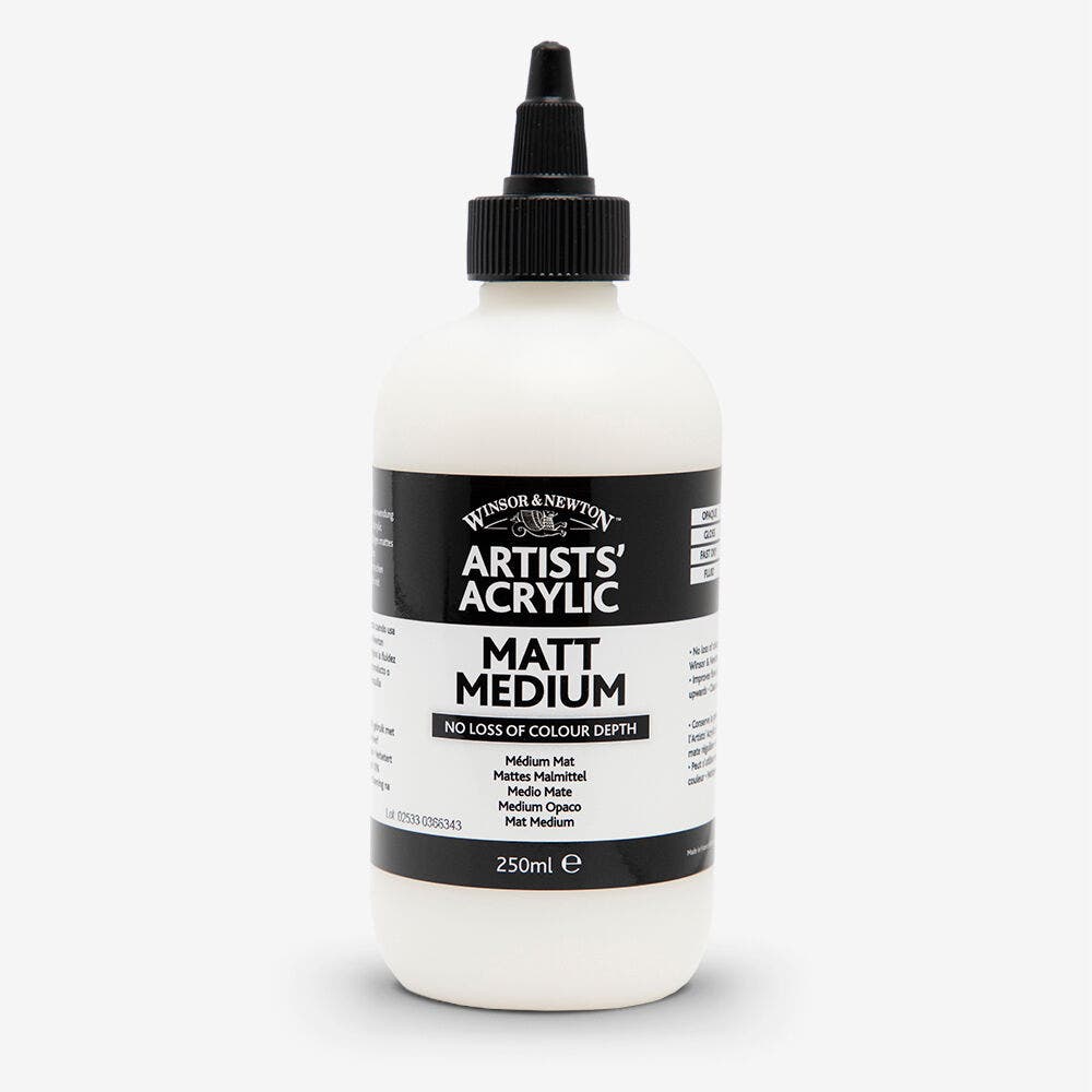 Winsor & Newton - Aam 250Ml Matt Medium Uv 1