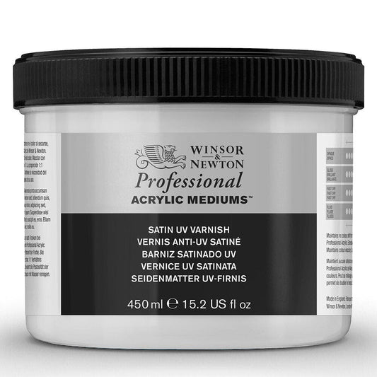 Winsor & Newton - Aam 450Ml Satin Uv Varn Uv 1