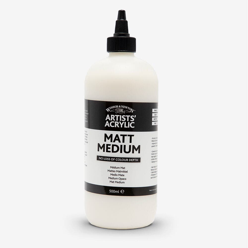 Winsor & Newton - Aam 500Ml Matt Medium Uv 1
