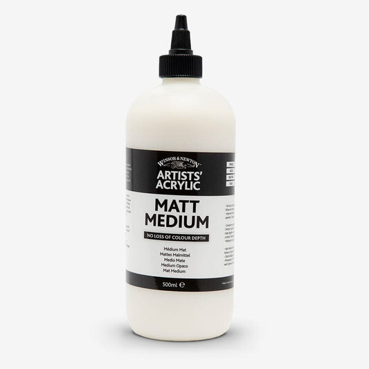 Winsor & Newton - Aam 500Ml Matt Medium Uv 1