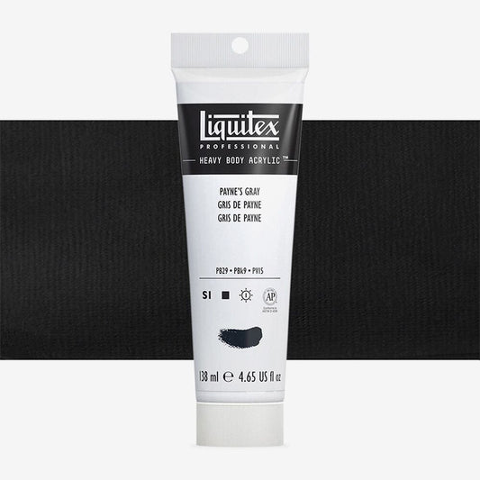 Liquitex - Heavy Body 138Ml Tube Payne'S Gray Uv 1