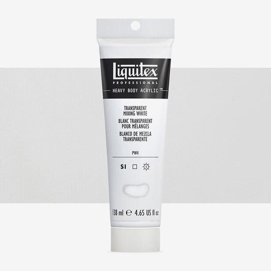 Liquitex - Heavy Body 138Ml Tube Transparent Mixing White Row Uv 1