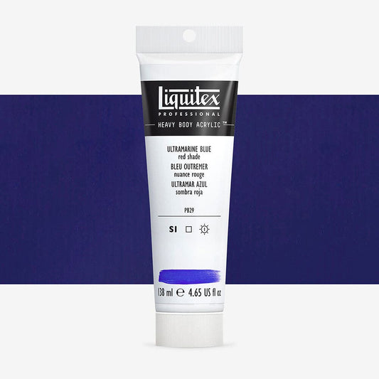 Liquitex - Heavy Body 138Ml Tube Ultramarine Blue Red Shade Uv 1
