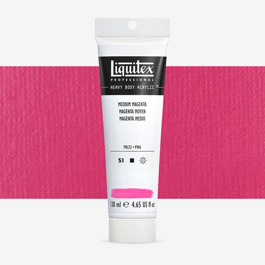 Liquitex - Heavy Body 138Ml Tube Medium Magenta Uv 1