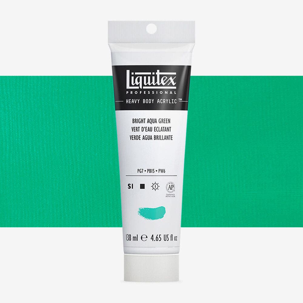Liquitex - Heavy Body 138Ml Tube Bright Aqua Green Uv 1